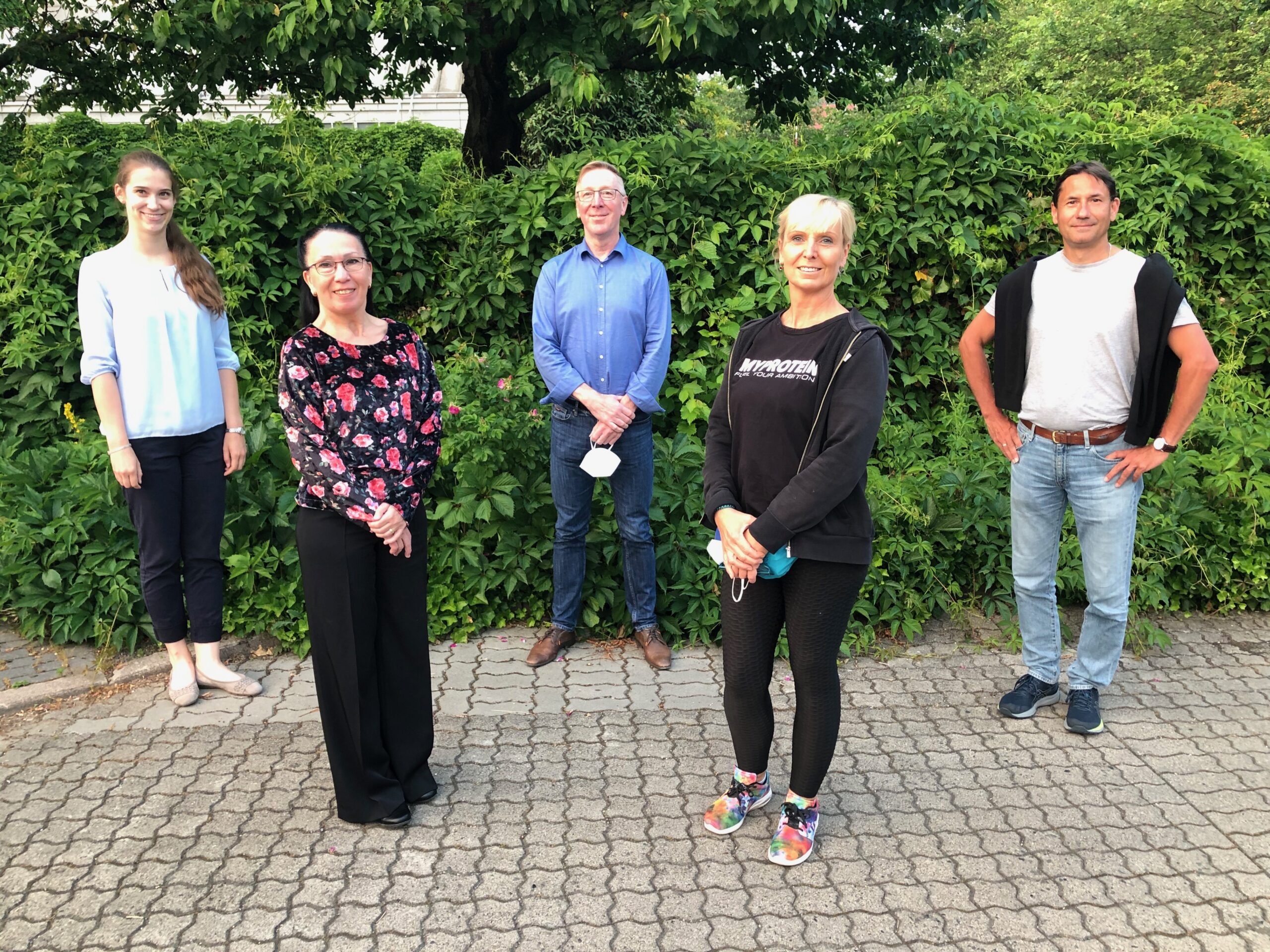 Der Vorstand im Juni 2021